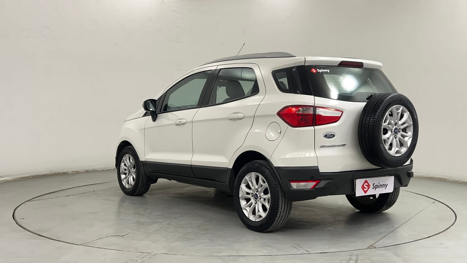 Used 2017 Ford EcoSport Titanium 1.5L Ti-VCT AT Petrol Automatic exterior LEFT REAR CORNER VIEW