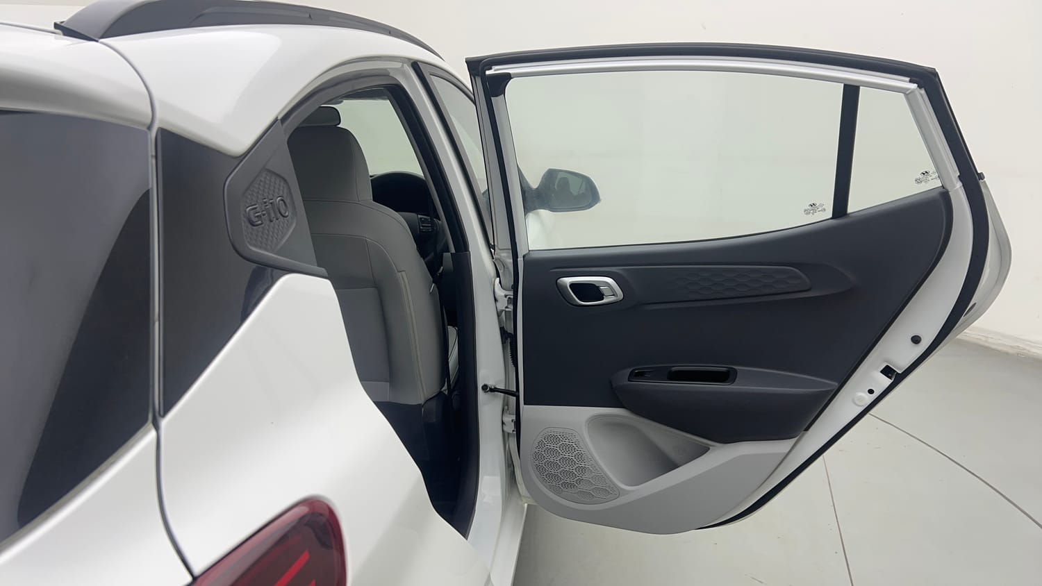 Used 2023 Hyundai Grand i10 Nios Sportz 1.2 Kappa VTVT Petrol Manual interior RIGHT REAR DOOR OPEN VIEW