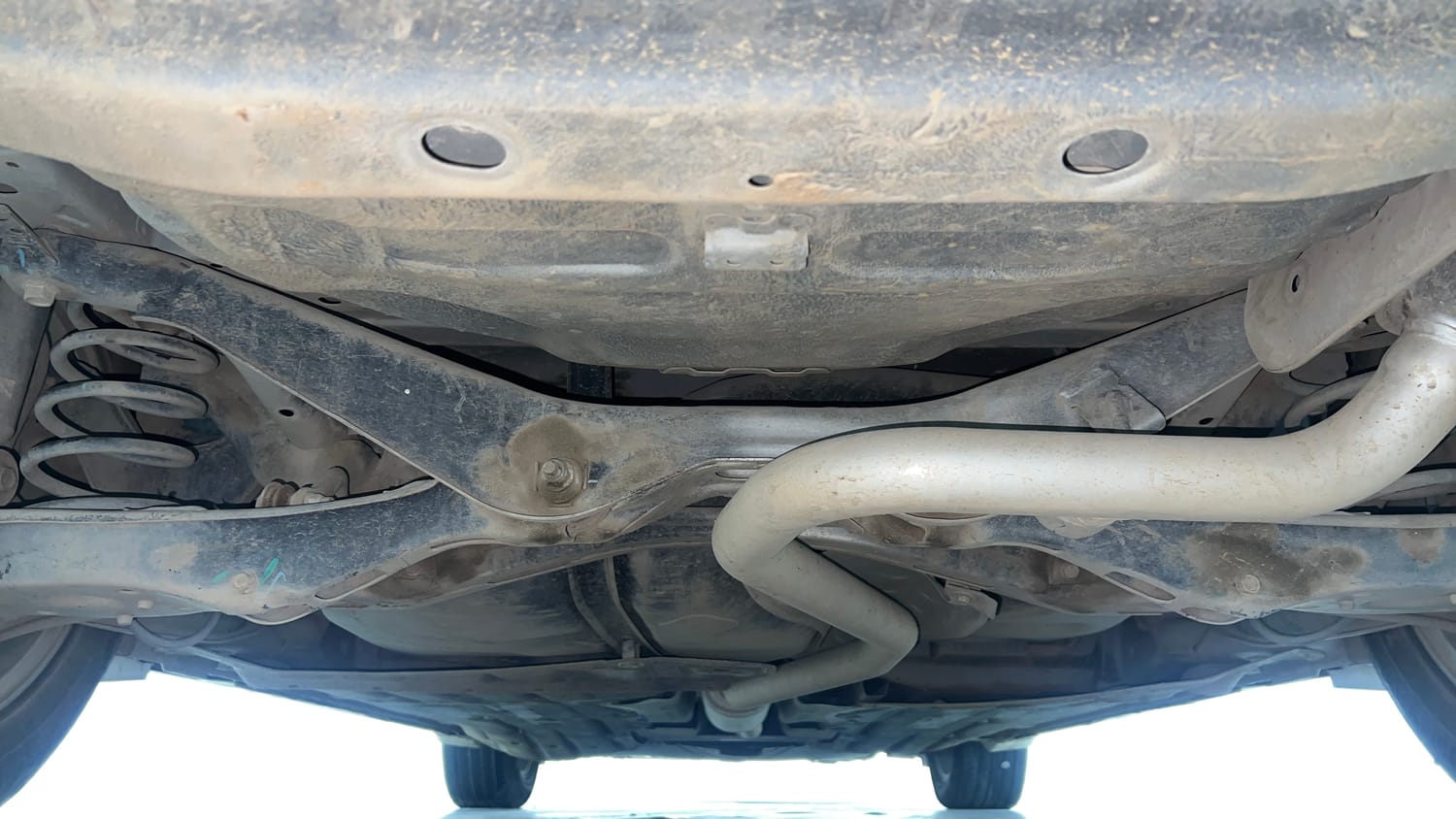 Used 2019 Honda Civic VX CVT Petrol Petrol Automatic extra REAR UNDERBODY VIEW (TAKEN FROM REAR)