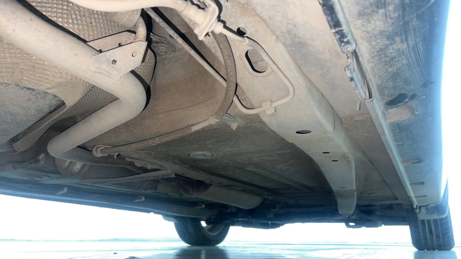 Used 2018 Maruti Suzuki Baleno Alpha 1.2 AT Petrol Automatic extra REAR RIGHT UNDERBODY VIEW