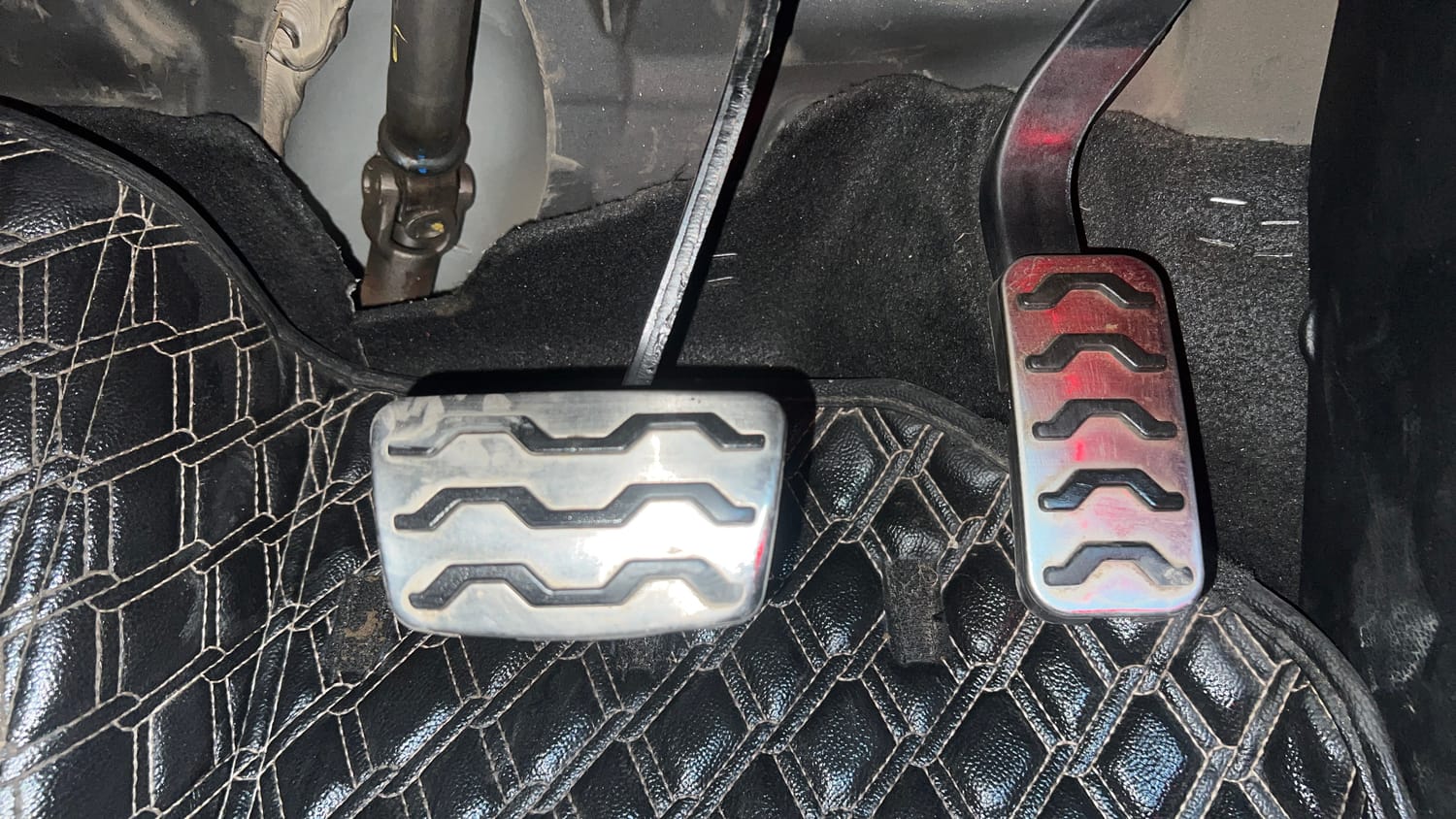 Used 2022 Kia Seltos GTX Plus 1.5 Diesel AT Diesel Automatic interior PEDALS VIEW
