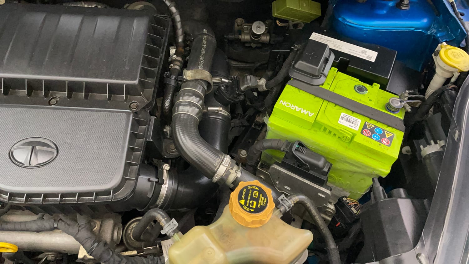 Used 2019 Tata Nexon XZ Plus Diesel Diesel Manual engine ENGINE LEFT SIDE VIEW
