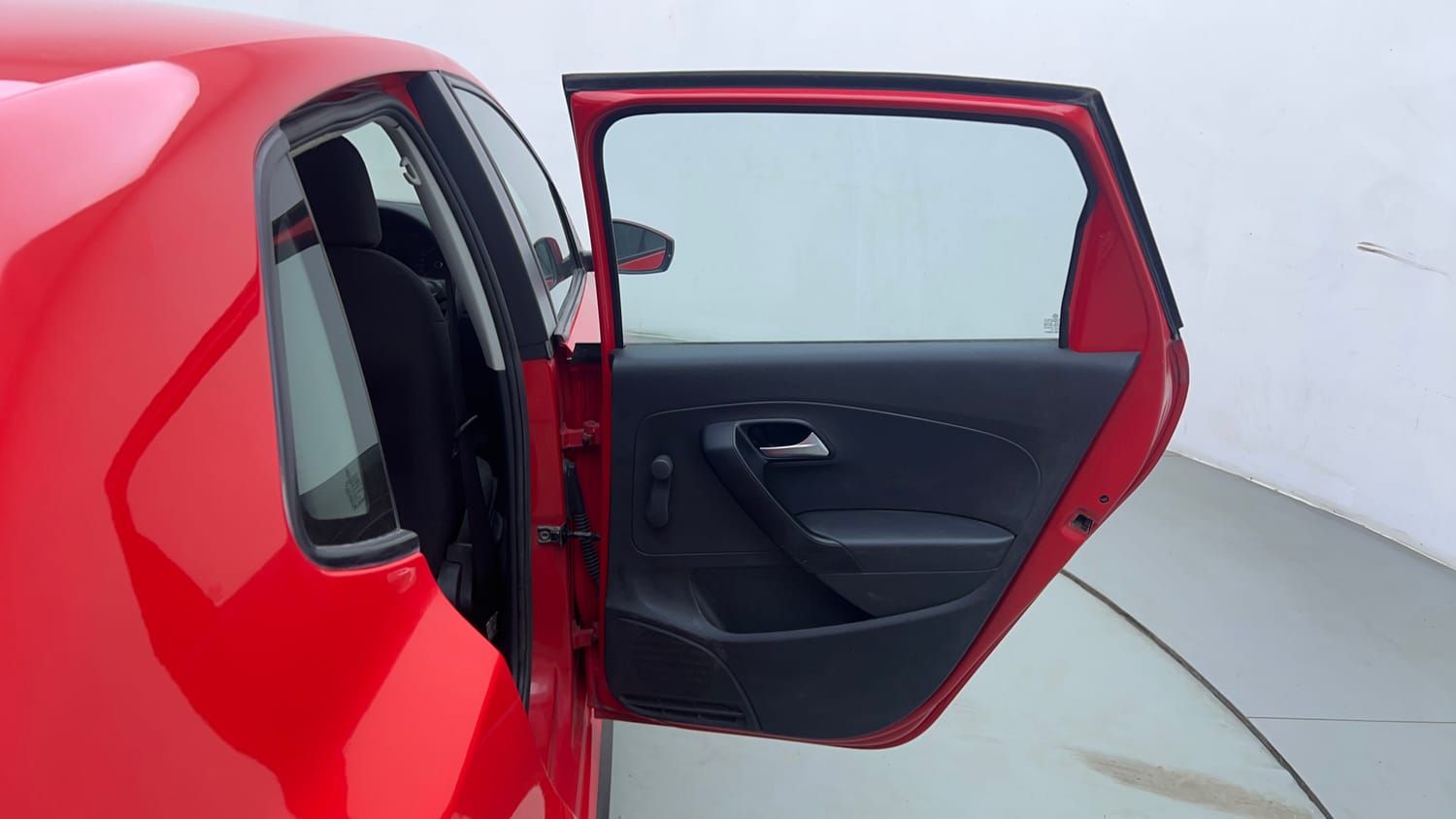 Used 2021 Volkswagen Polo Trendline 1.0L MPI Petrol Manual interior RIGHT REAR DOOR OPEN VIEW