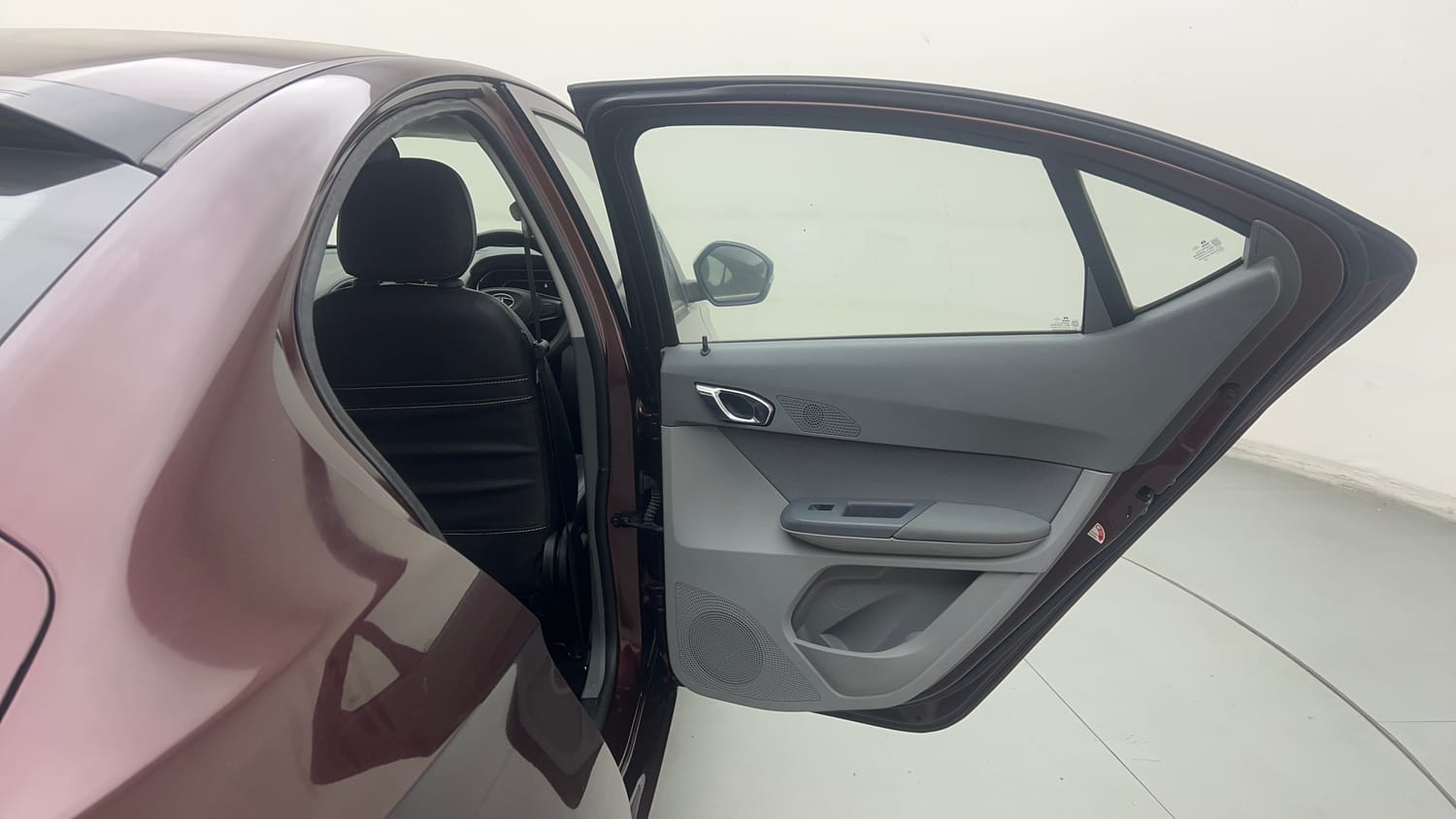 Used 2021 Tata Tigor XZA Plus Petrol Automatic interior RIGHT REAR DOOR OPEN VIEW