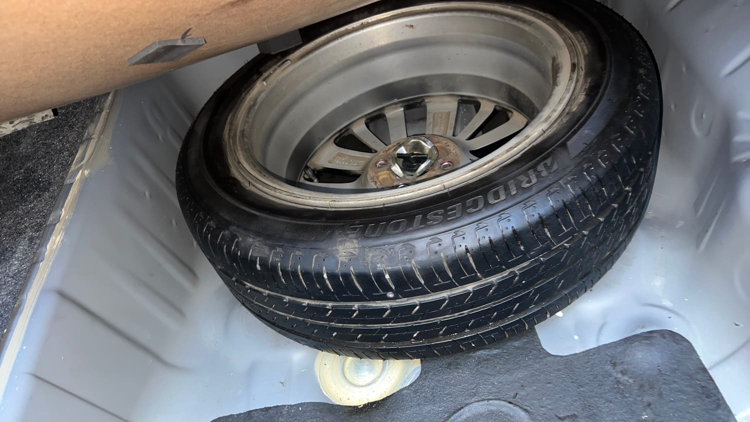 Used 2021 Honda City ZX CVT Petrol Petrol Automatic tyres SPARE TYRE VIEW