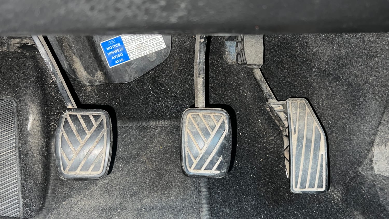 Used 2017 Maruti Suzuki Baleno Delta 1.2 Petrol Manual interior PEDALS VIEW