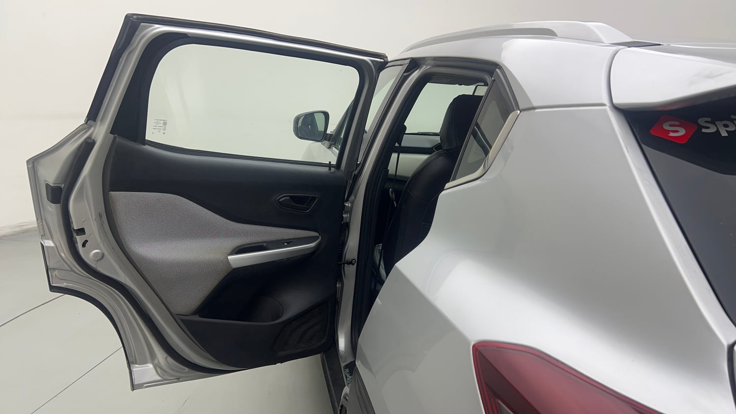Used 2021 Nissan Magnite XE Petrol Manual interior LEFT REAR DOOR OPEN VIEW