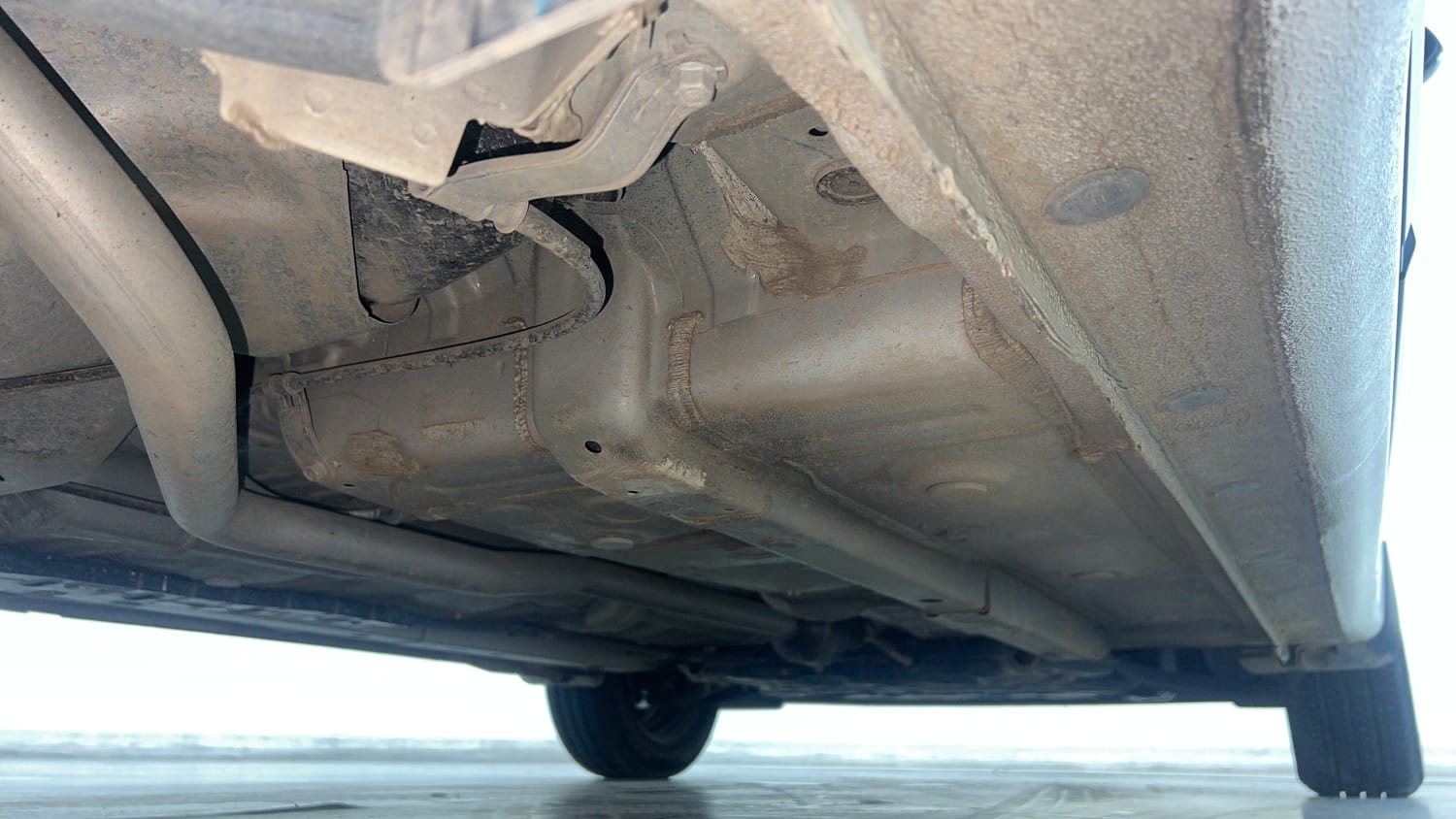 Used 2023 Hyundai Grand i10 Nios Sportz 1.2 Kappa VTVT Petrol Manual extra REAR RIGHT UNDERBODY VIEW