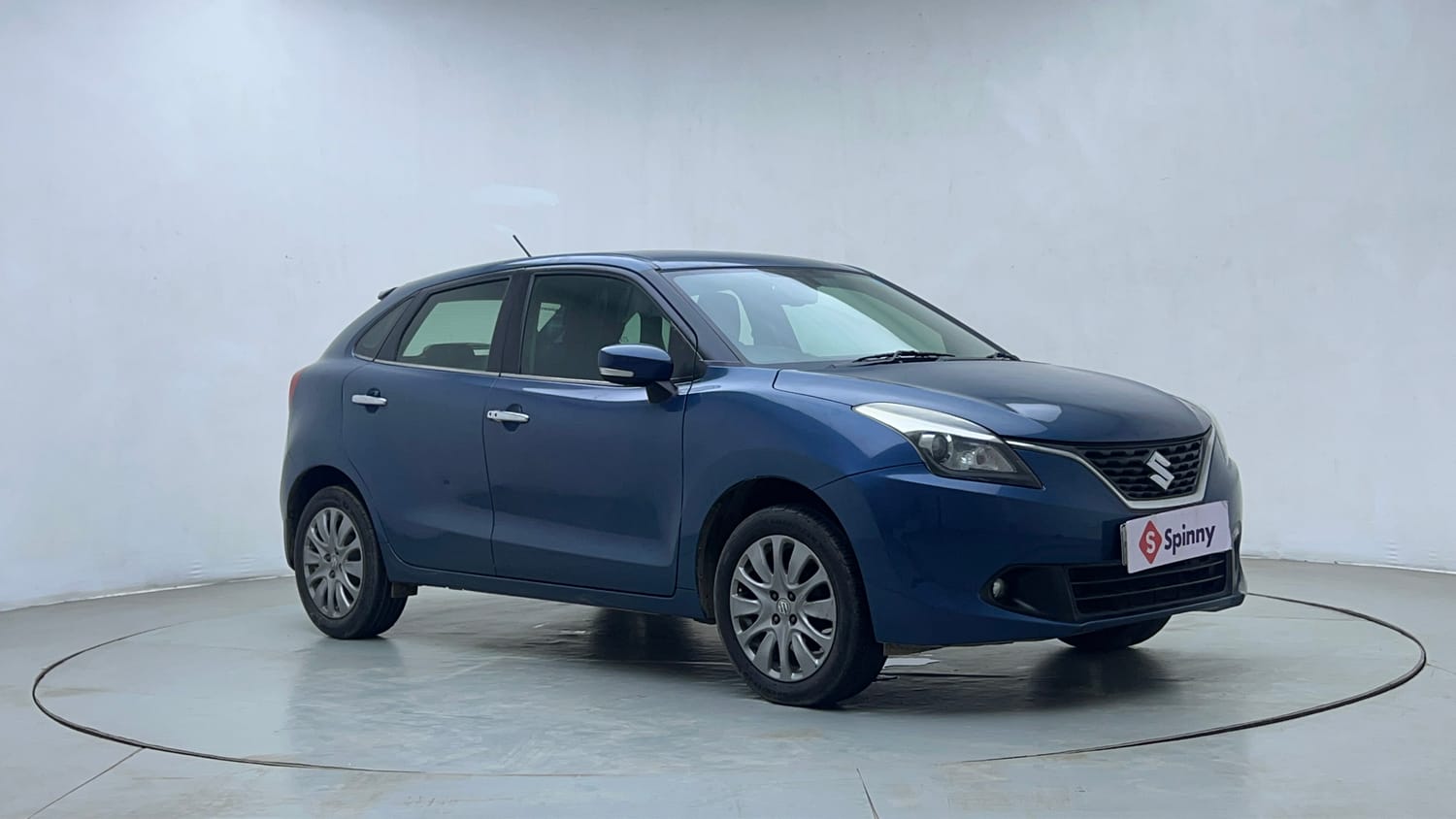Used 2018 Maruti Suzuki Baleno Alpha Petrol+CNG (Outside Fitted) Cng Manual exterior RIGHT FRONT CORNER VIEW
