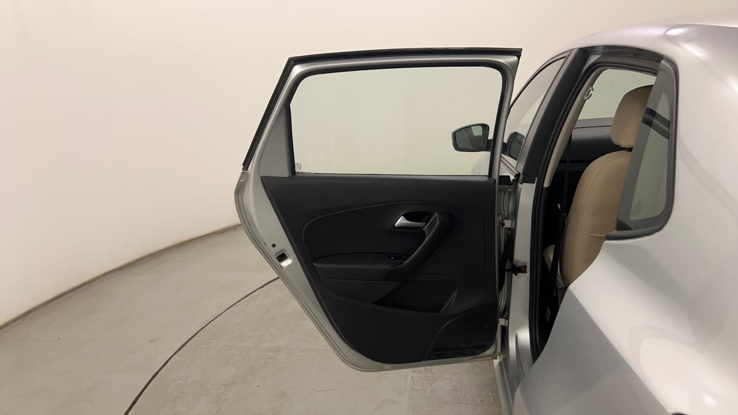 Used 2015 Volkswagen Polo Comfortline 1.2L (P) Petrol Manual interior LEFT REAR DOOR OPEN VIEW