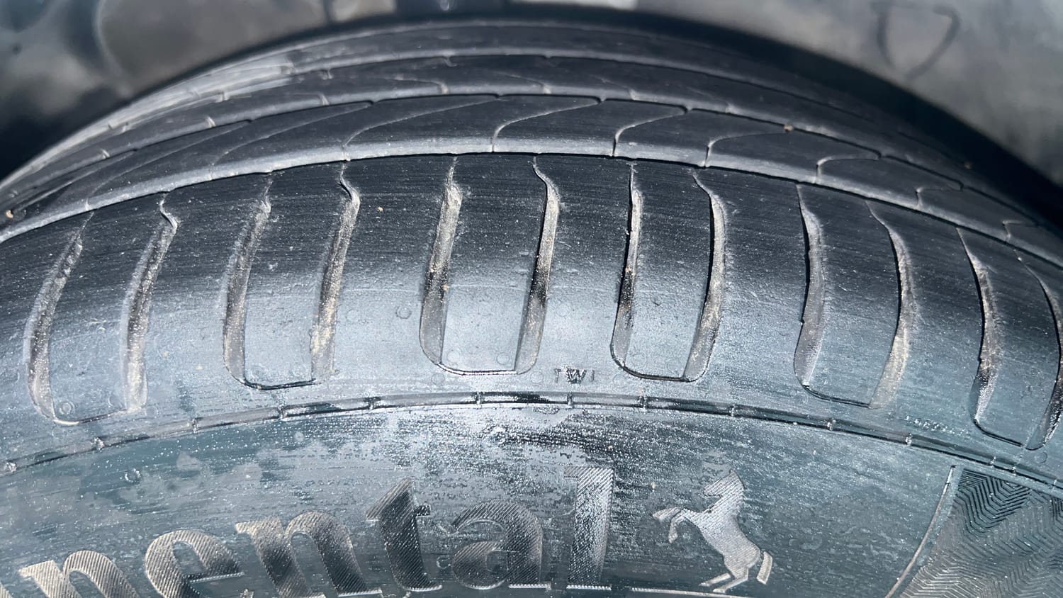 Used 2019 Honda Civic VX CVT Petrol Petrol Automatic tyres RIGHT FRONT TYRE TREAD VIEW