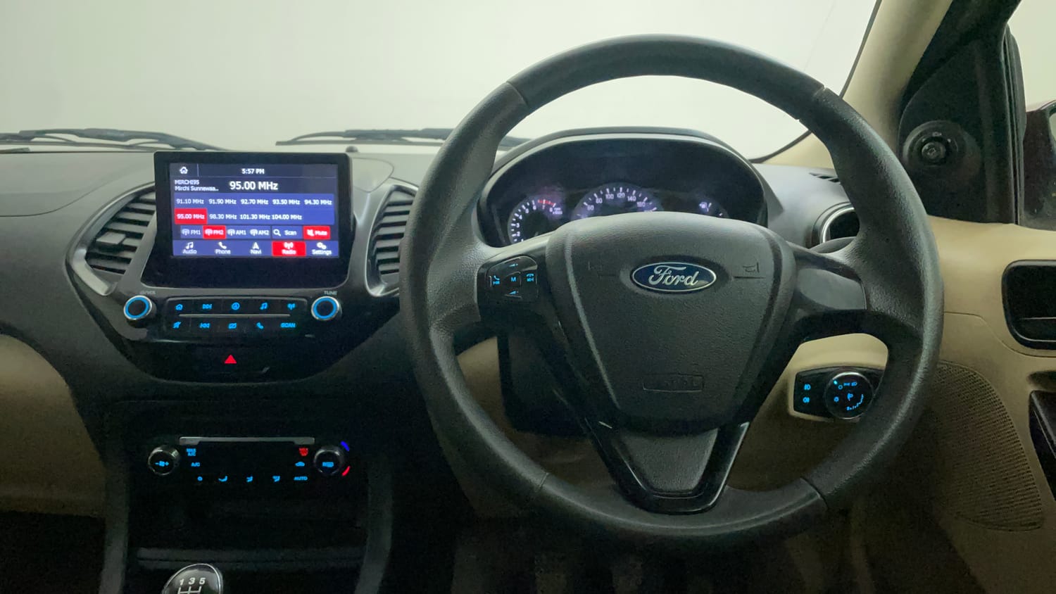 Used 2020 Ford Figo Aspire Titanium 1.2 Ti-VCT Petrol Manual interior STEERING VIEW