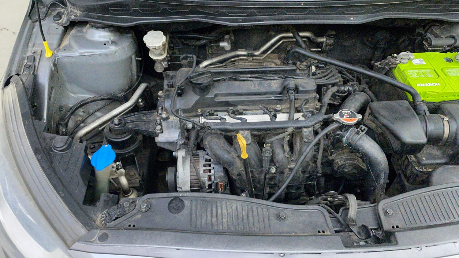 Used 2012 Hyundai i20 Sportz 1.2 Petrol Manual engine ENGINE RIGHT SIDE VIEW