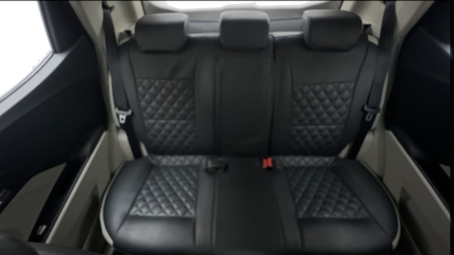Used 2021 Mahindra XUV 300 W8 1.2 Petrol Petrol Manual interior REAR SEAT CONDITION VIEW