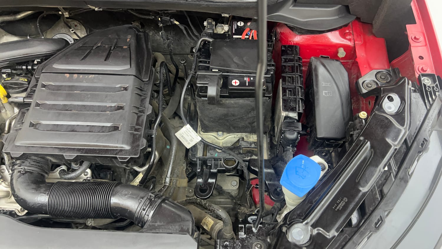 Used 2022 Skoda Kushaq Style 1.0L TSI AT Petrol Automatic engine ENGINE LEFT SIDE VIEW