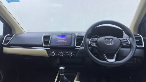 Used 2021 Honda City V Petrol Petrol Manual interior DASHBOARD VIEW