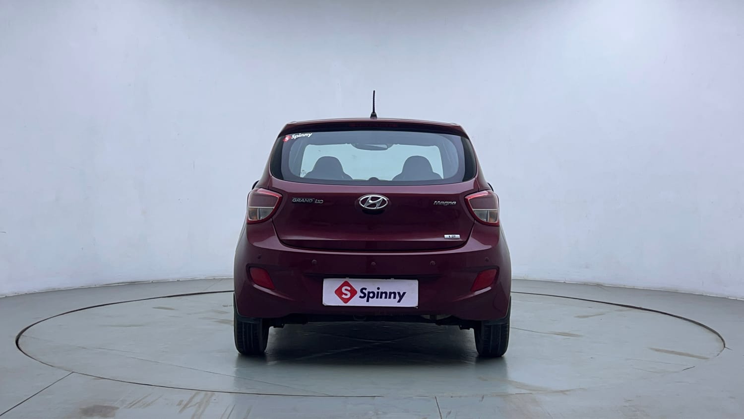 Used 2014 Hyundai Grand i10 Magna 1.2 Kappa VTVT Petrol Manual exterior BACK VIEW