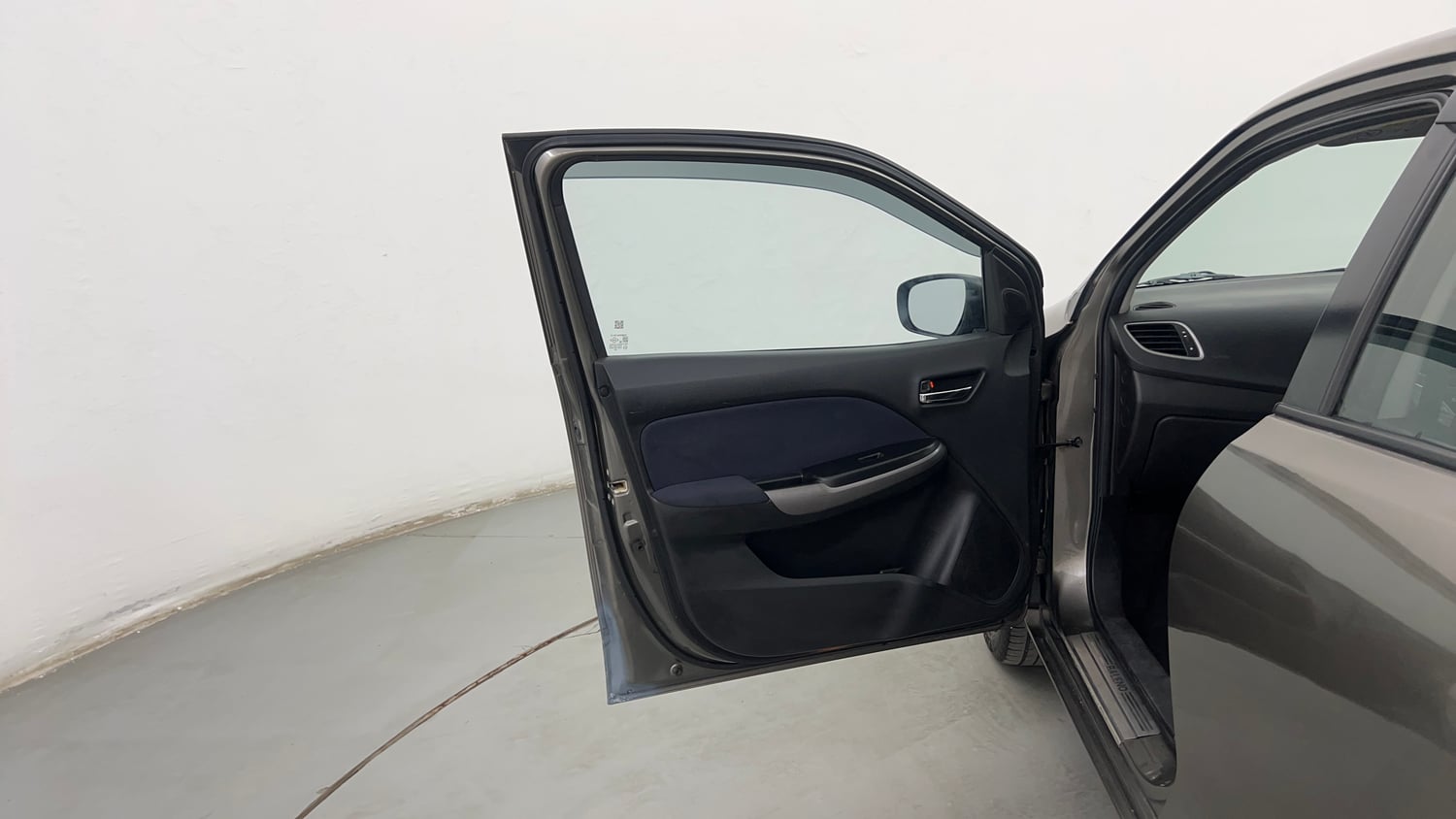 Used 2020 Maruti Suzuki Baleno Zeta Petrol Manual interior LEFT FRONT DOOR OPEN VIEW