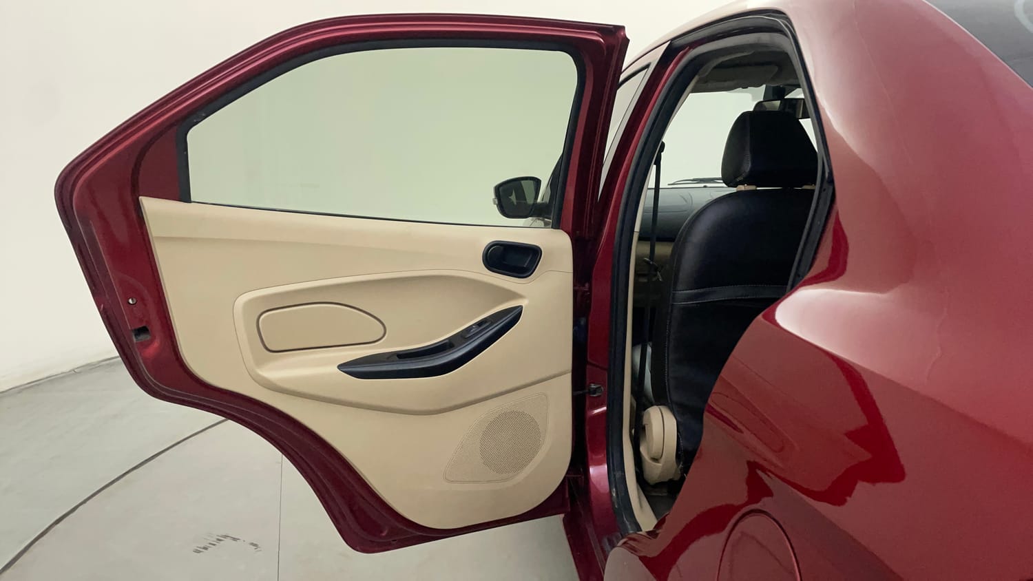Used 2020 Ford Figo Aspire Titanium 1.2 Ti-VCT Petrol Manual interior LEFT REAR DOOR OPEN VIEW