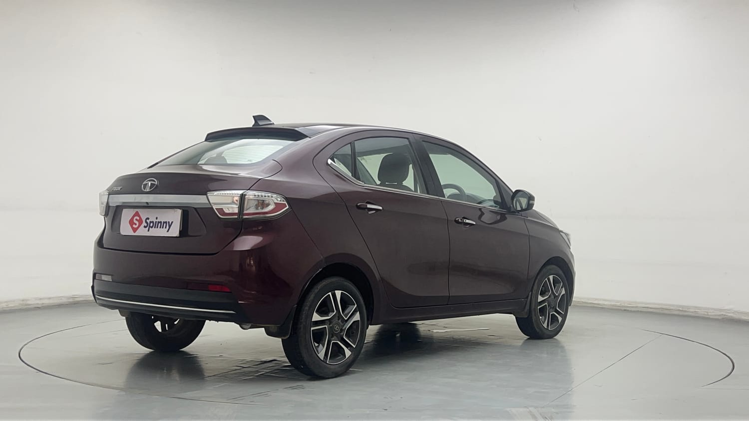 Used 2021 Tata Tigor XZA Plus Petrol Automatic exterior RIGHT REAR CORNER VIEW