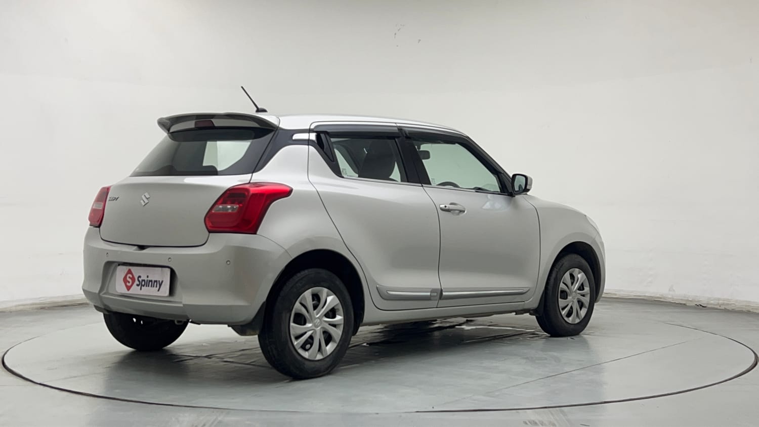 Used 2022 Maruti Suzuki Swift VXi Petrol Manual exterior RIGHT REAR CORNER VIEW
