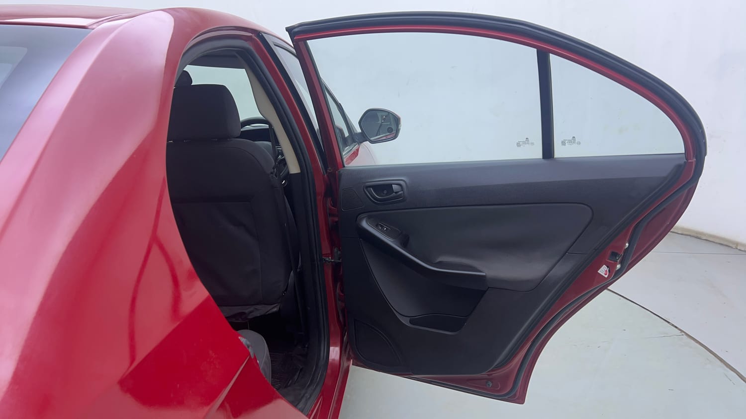 Used 2015 Tata Zest XMS Petrol Petrol Manual interior RIGHT REAR DOOR OPEN VIEW
