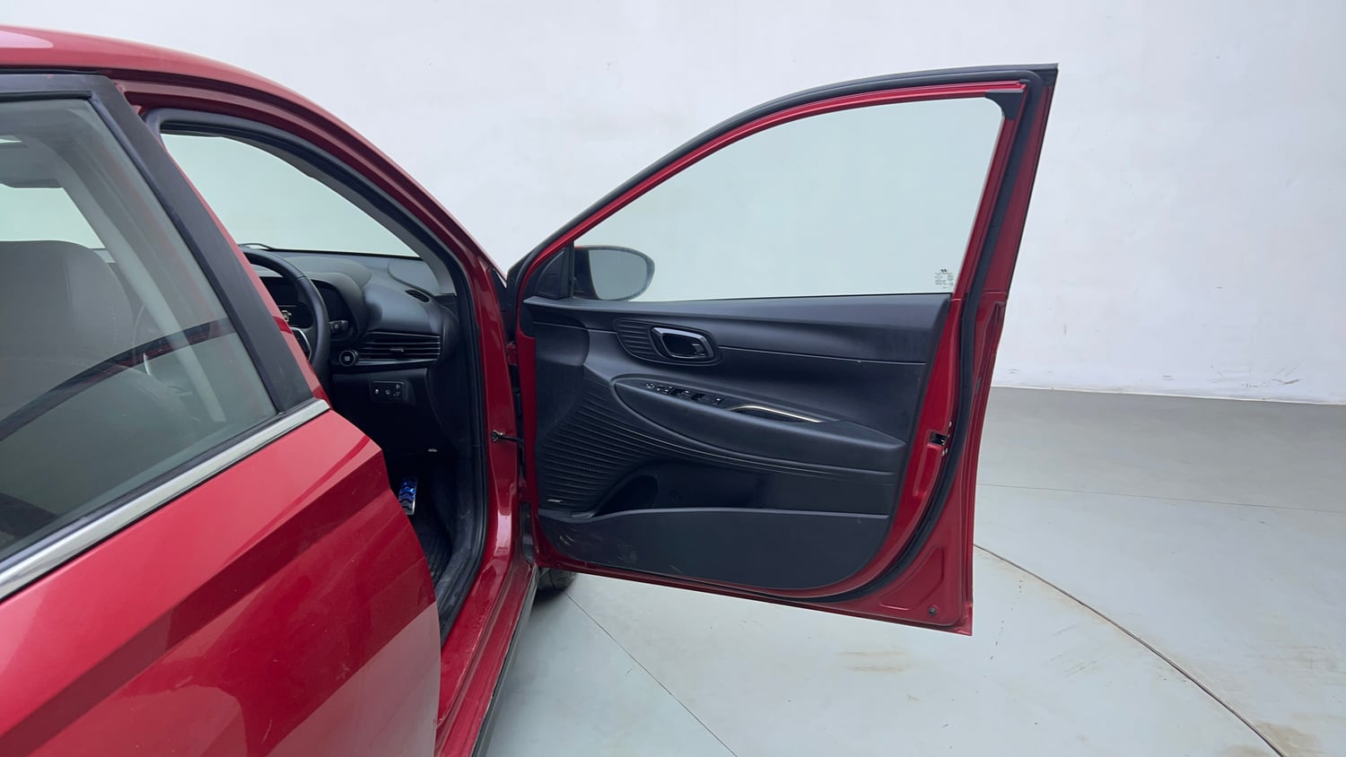 Used 2021 Hyundai New i20 Asta (O) 1.0 Turbo DCT Petrol Automatic interior RIGHT FRONT DOOR OPEN VIEW