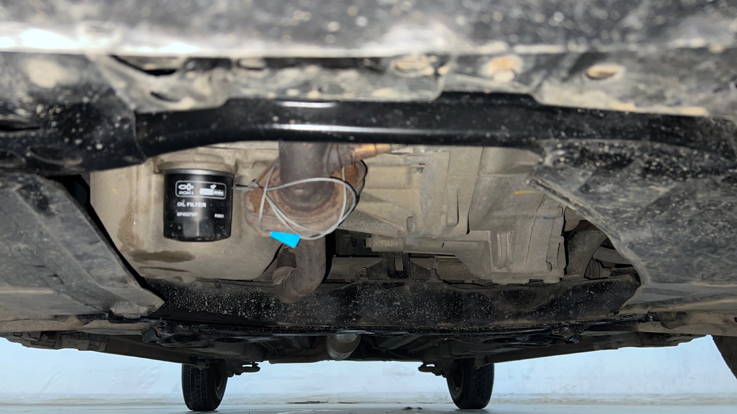 Used 2015 Maruti Suzuki Swift VXi Petrol Manual extra FRONT LEFT UNDERBODY VIEW
