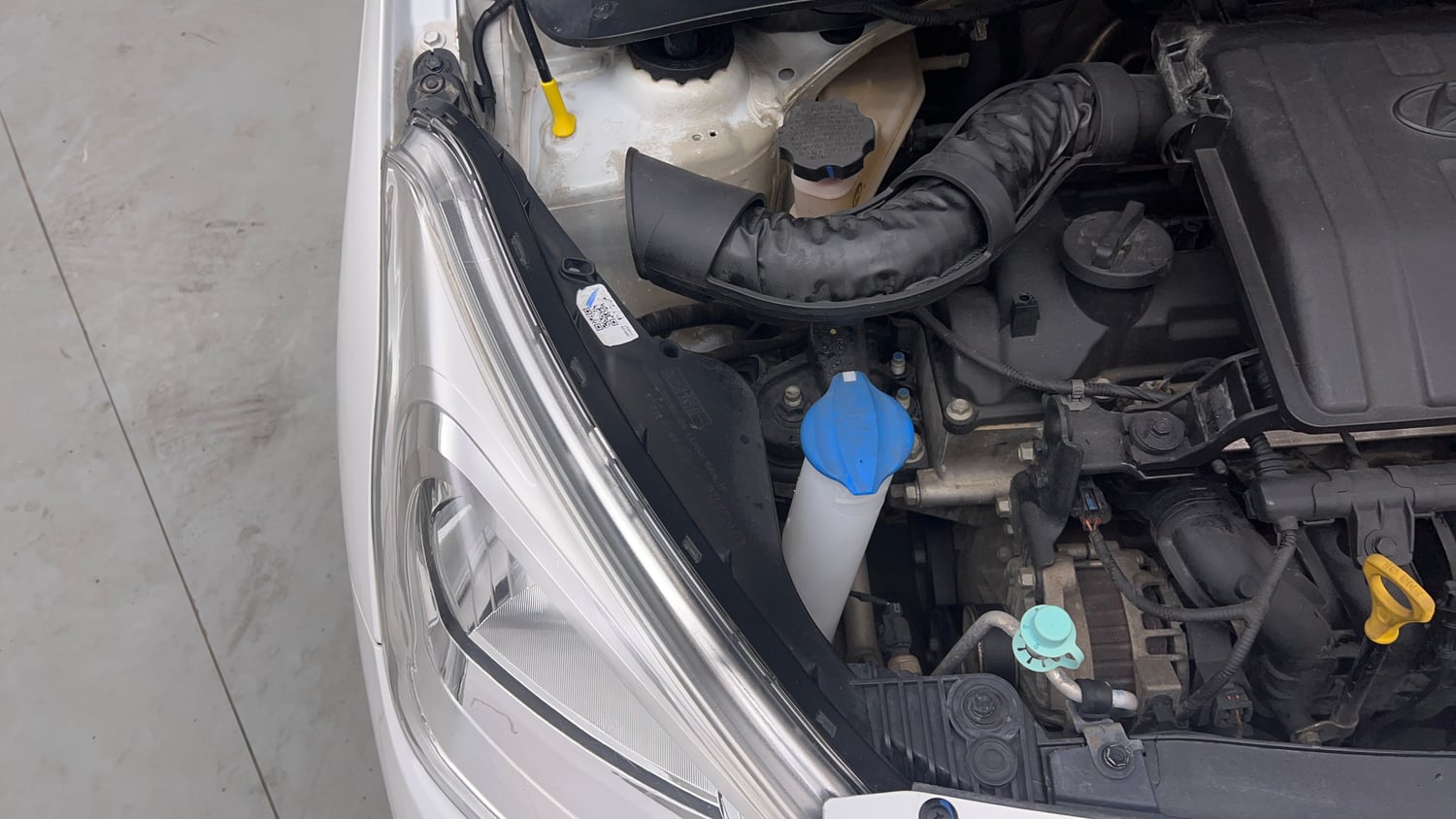 Used 2020 Hyundai Grand i10 Sportz 1.2 Kappa VTVT Petrol Manual engine ENGINE RIGHT SIDE VIEW