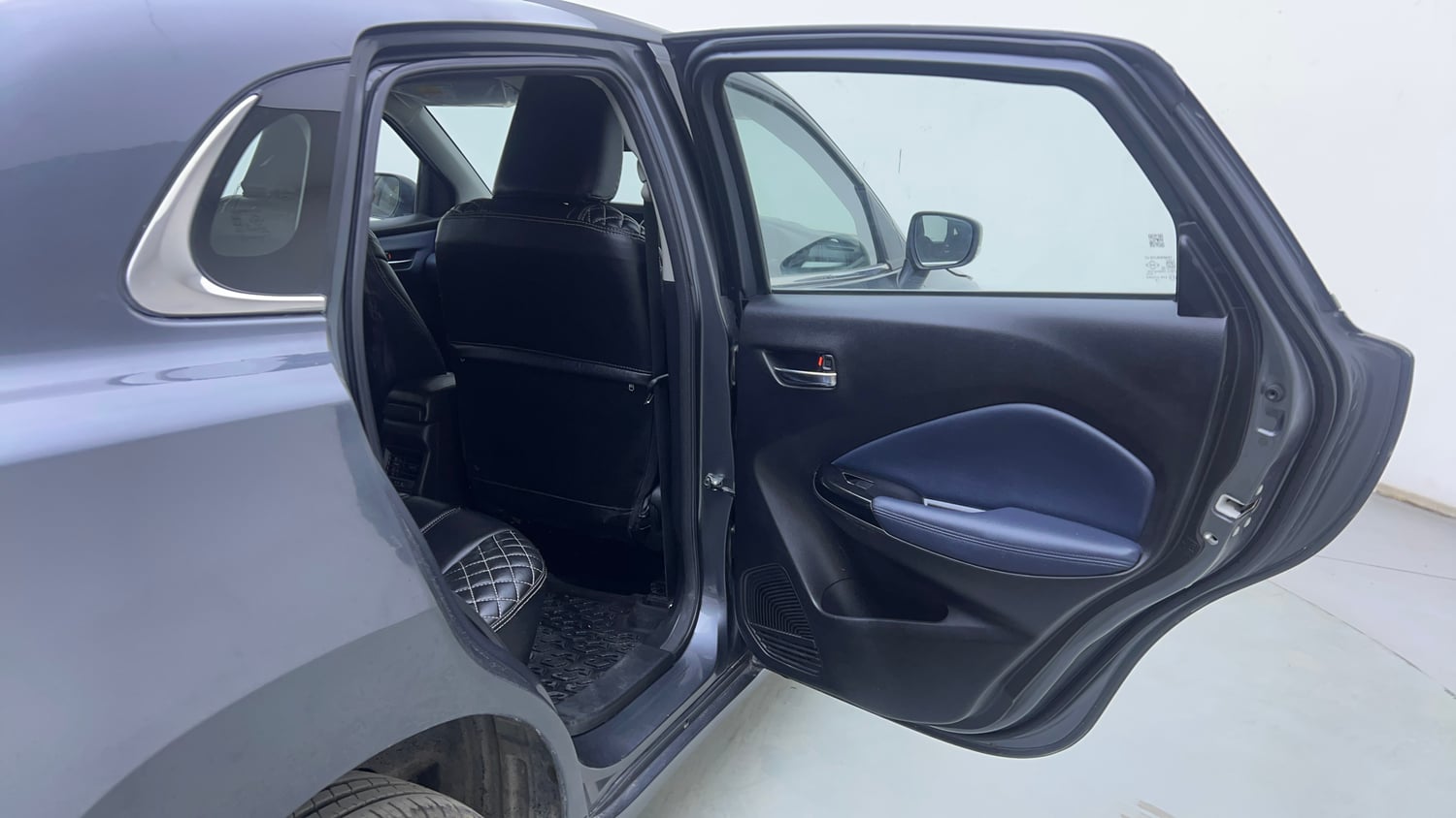 Used 2024 Maruti Suzuki Baleno Zeta AGS Petrol Automatic interior RIGHT REAR DOOR OPEN VIEW