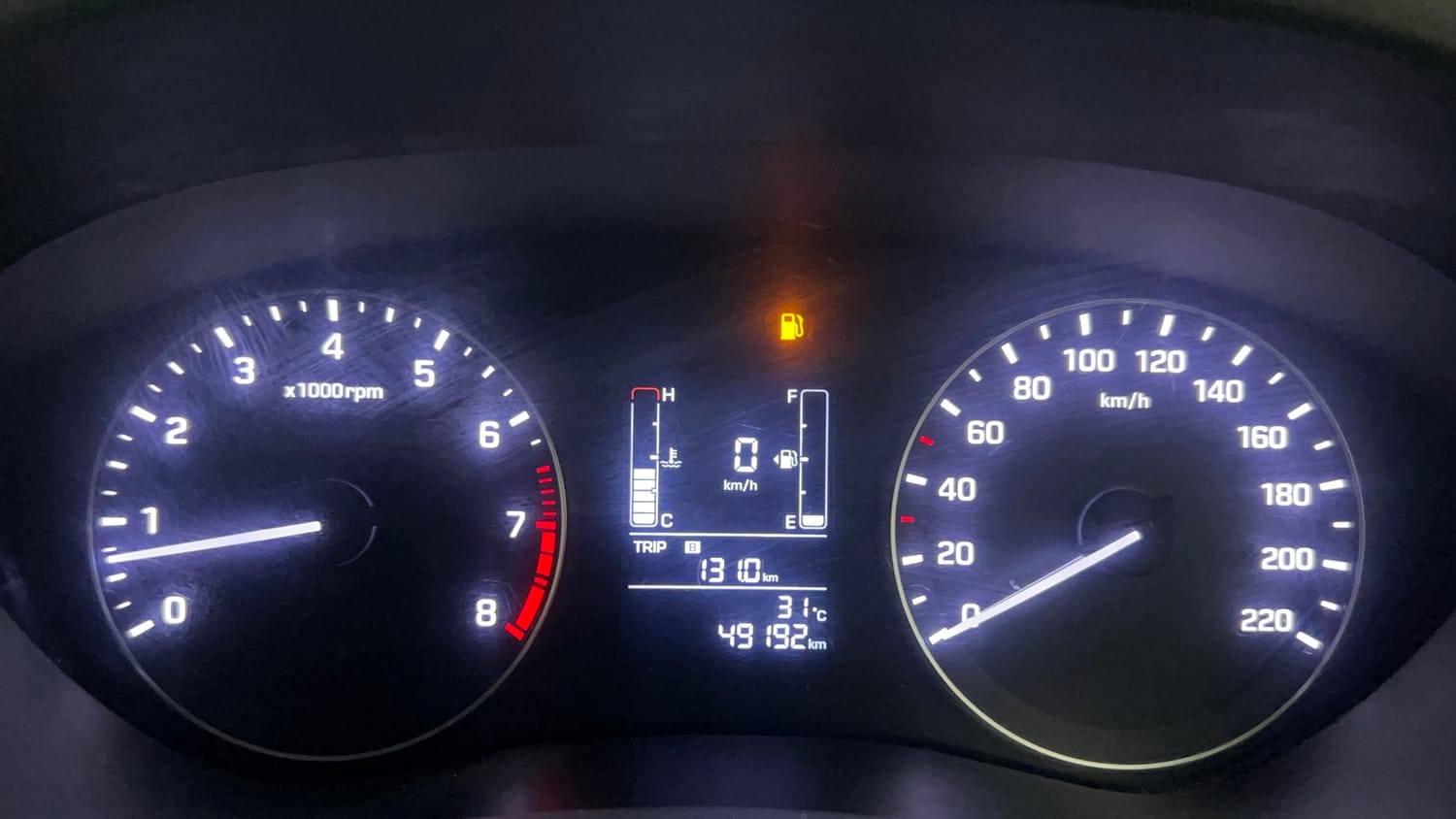 Used 2016 Hyundai Elite i20 Sportz 1.2 Petrol Manual interior CLUSTERMETER VIEW