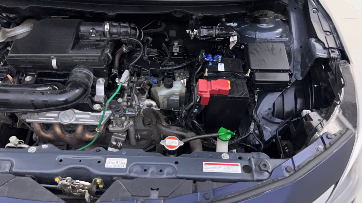 Used 2023 Toyota Glanza V AMT Petrol Automatic engine ENGINE LEFT SIDE VIEW