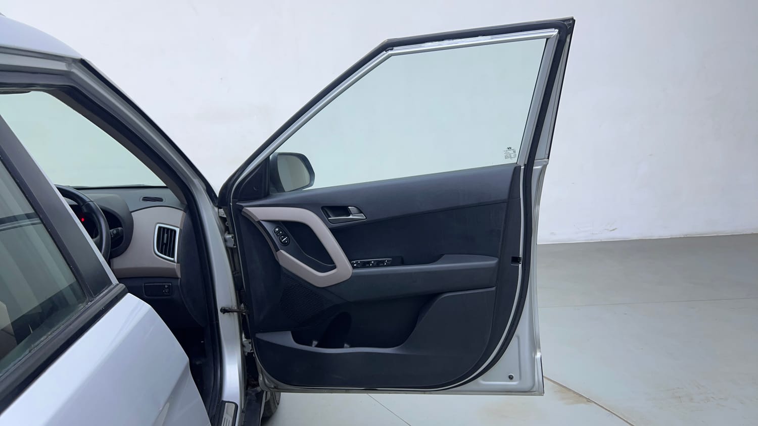 Used 2018 Hyundai Creta SX Plus 1.6 AT Petrol Petrol Automatic interior RIGHT FRONT DOOR OPEN VIEW