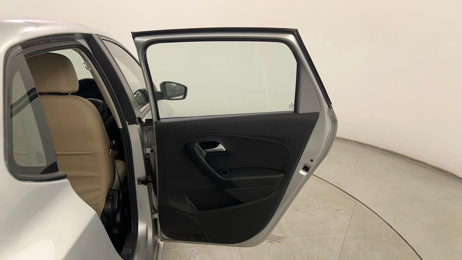 Used 2015 Volkswagen Polo Comfortline 1.2L (P) Petrol Manual interior RIGHT REAR DOOR OPEN VIEW