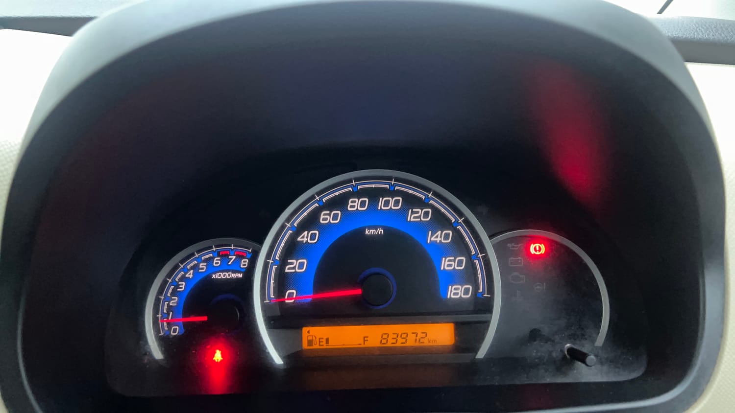 Used 2017 Maruti Suzuki Wagon R VXI Petrol Manual interior CLUSTERMETER VIEW