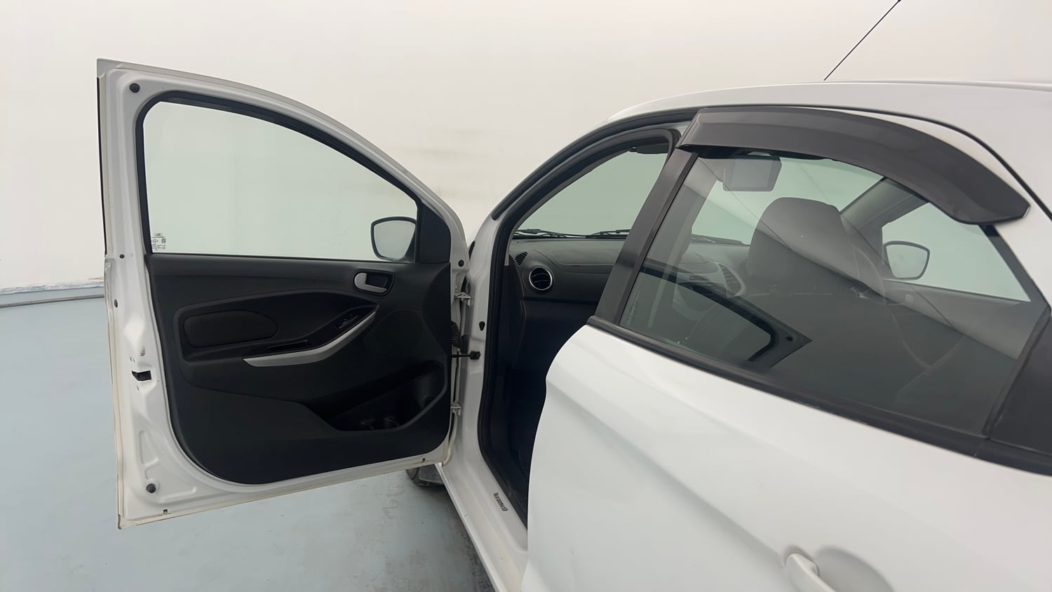 Used 2016 Ford Figo Titanium 1.5 Ti-VCT AT Petrol Automatic interior LEFT FRONT DOOR OPEN VIEW