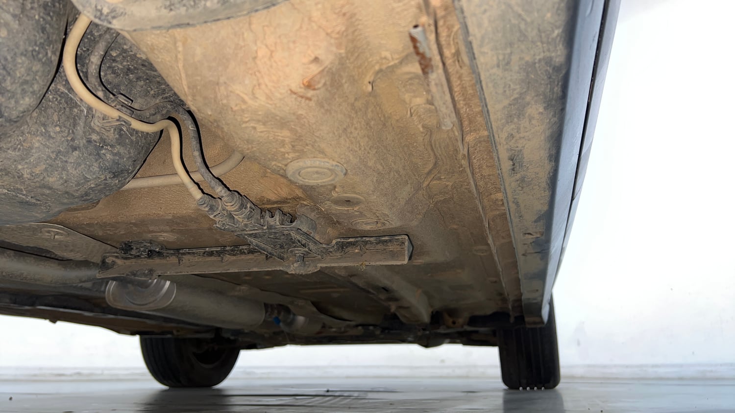 Used 2021 Skoda Kushaq Active 1.0 TSI MT Petrol Manual extra REAR RIGHT UNDERBODY VIEW