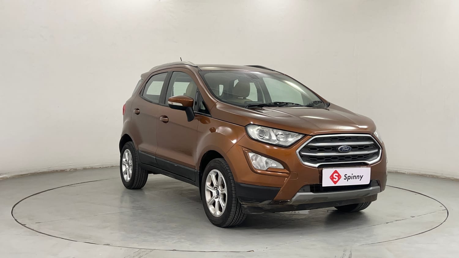 Used 2019 Ford EcoSport Titanium + 1.5L TDCi Diesel Manual exterior RIGHT FRONT CORNER VIEW
