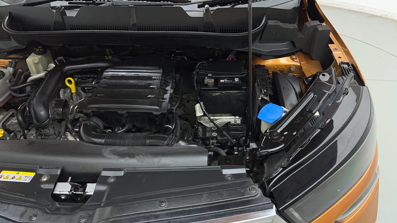 Used 2021 Skoda Kushaq Active 1.0 TSI MT Petrol Manual engine ENGINE LEFT SIDE VIEW