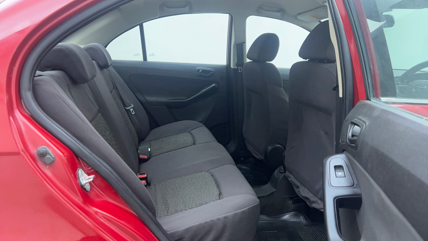 Used 2015 Tata Zest XMS Petrol Petrol Manual interior RIGHT SIDE REAR DOOR CABIN VIEW