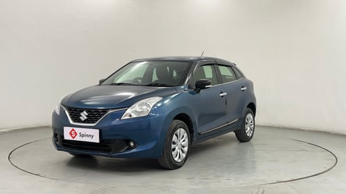 Used 2018 Maruti Suzuki Baleno Delta 1.2 Petrol Manual exterior LEFT FRONT CORNER VIEW