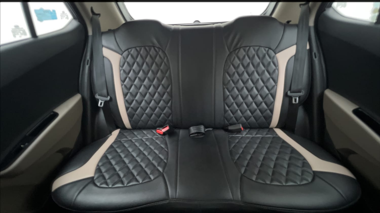 Used 2019 Hyundai Grand i10 Sportz 1.2 Kappa VTVT Petrol Manual interior REAR SEAT CONDITION VIEW
