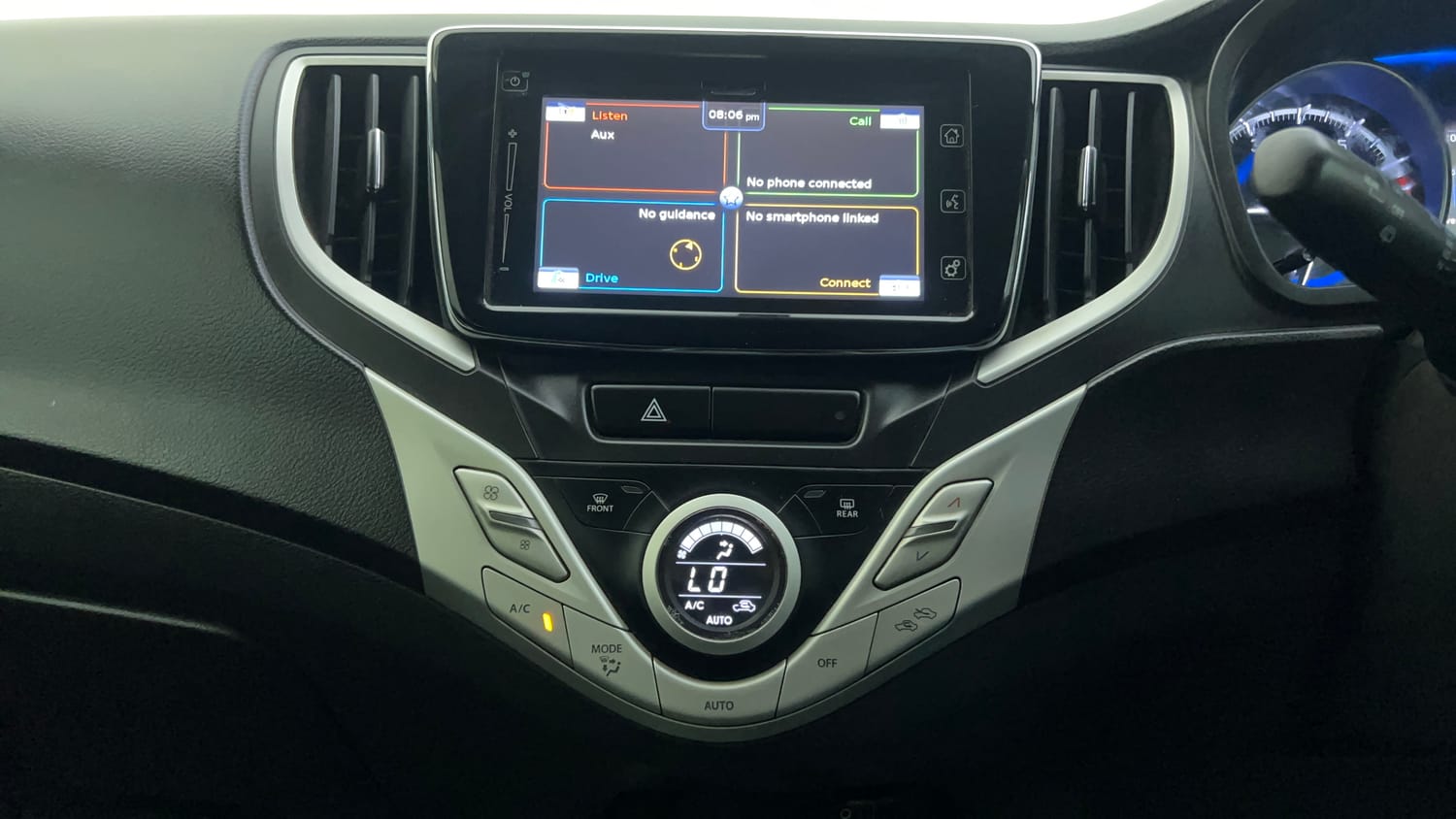 Used 2017 Maruti Suzuki Baleno RS 1.0 Petrol Manual interior MUSIC SYSTEM & AC CONTROL VIEW