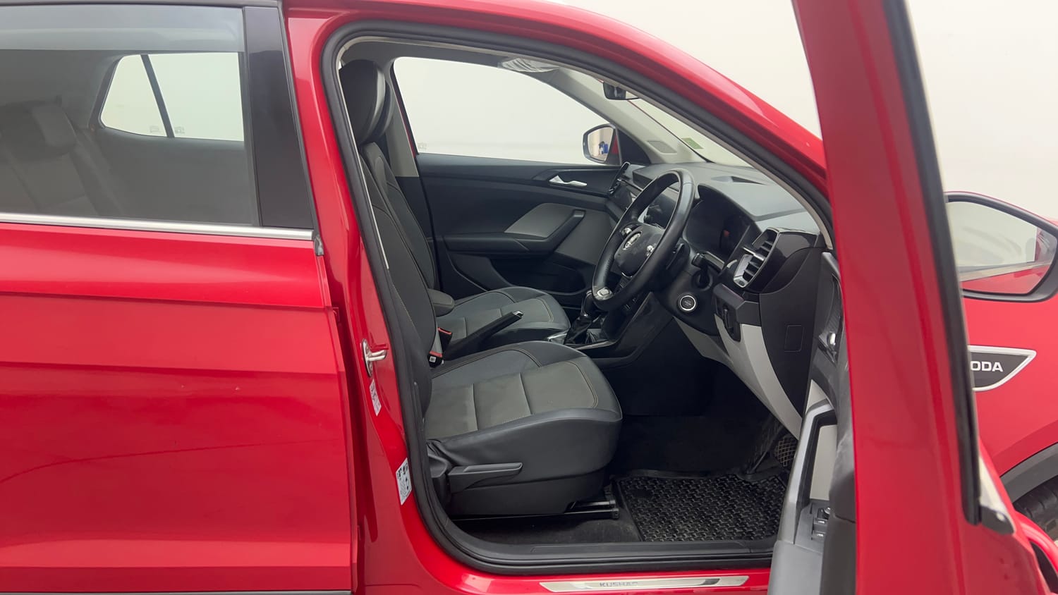 Used 2022 Skoda Kushaq Style 1.0L TSI AT Petrol Automatic interior RIGHT SIDE FRONT DOOR CABIN VIEW