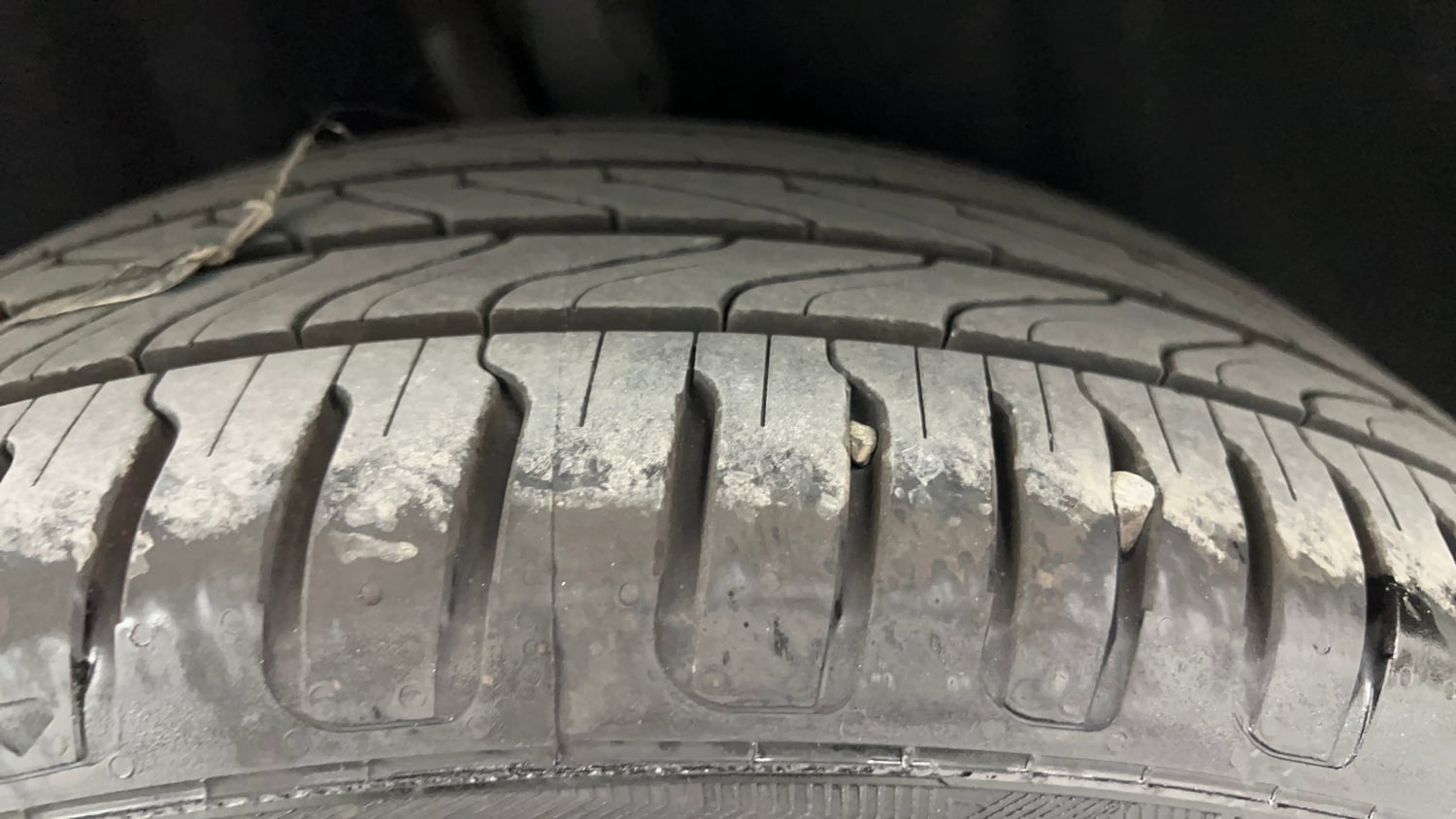Used 2017 Ford EcoSport Titanium 1.5L Ti-VCT AT Petrol Automatic tyres LEFT REAR TYRE TREAD VIEW