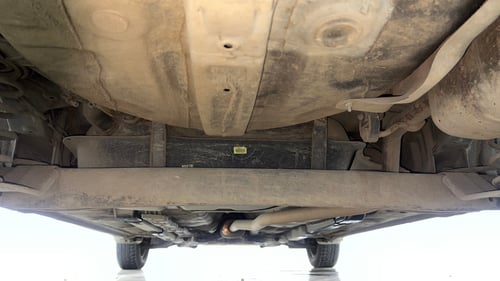 Used 2018 Hyundai Grand i10 Sportz 1.2 Kappa VTVT Petrol Manual extra REAR UNDERBODY VIEW (TAKEN FROM REAR)