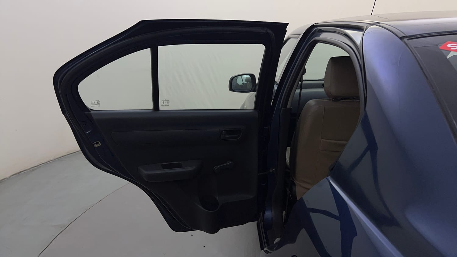 Used 2012 Maruti Suzuki Swift Dzire LXi 1.2 BS-IV Petrol Manual interior LEFT REAR DOOR OPEN VIEW