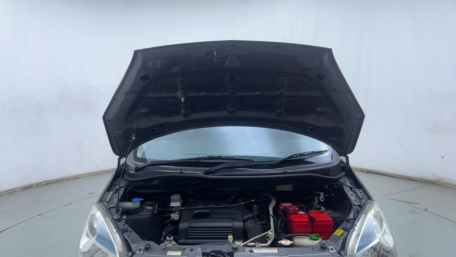 Used 2017 Maruti Suzuki Wagon R VXI Petrol Manual engine ENGINE & BONNET OPEN FRONT VIEW