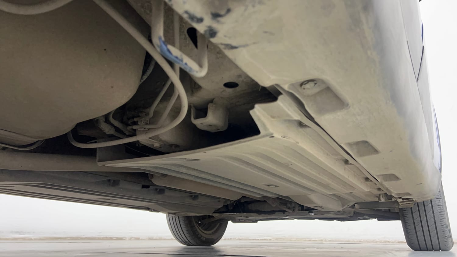 Used 2021 Toyota Urban Cruiser Mid Grade AT Petrol Automatic extra REAR RIGHT UNDERBODY VIEW