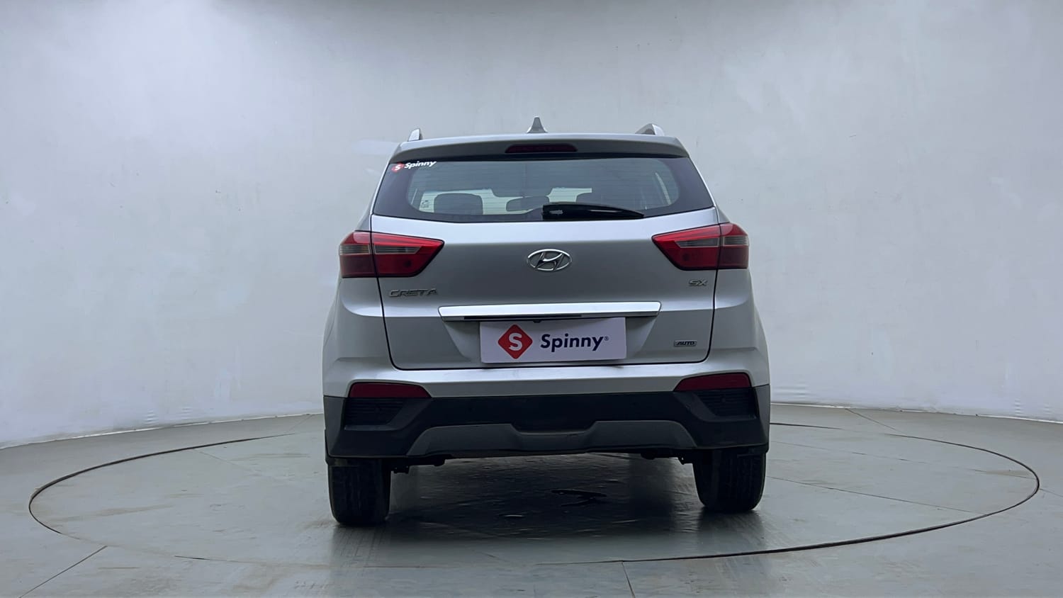 Used 2018 Hyundai Creta SX Plus 1.6 AT Petrol Petrol Automatic exterior BACK VIEW